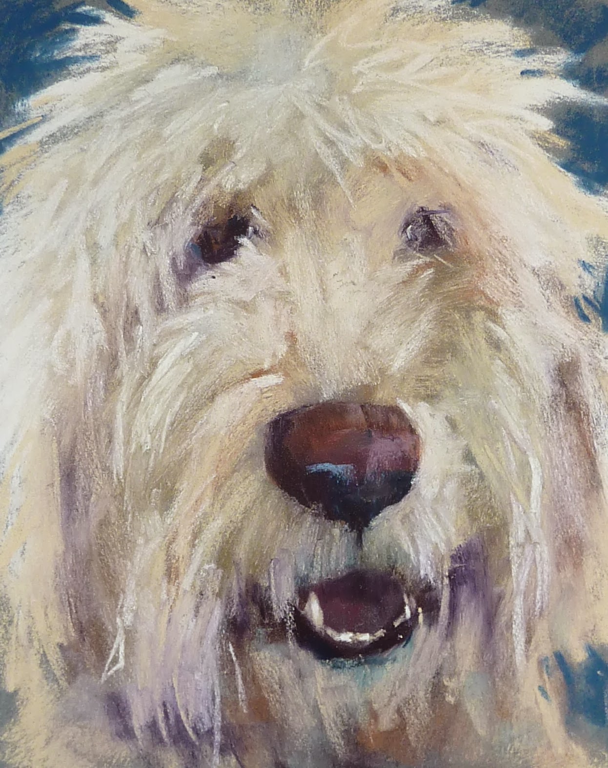 Painting My World Painting a Pet Portrait in Pastel