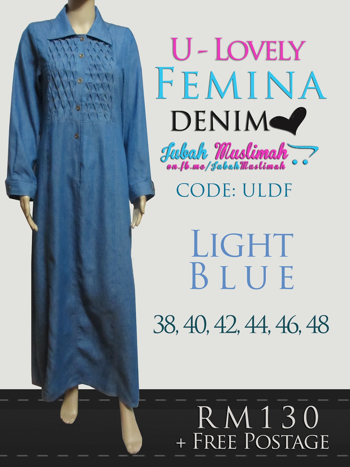 Jubah Jeans