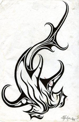 Tribal Hammer Shark Tattoo V5 By Erotic Sigh On DeviantART