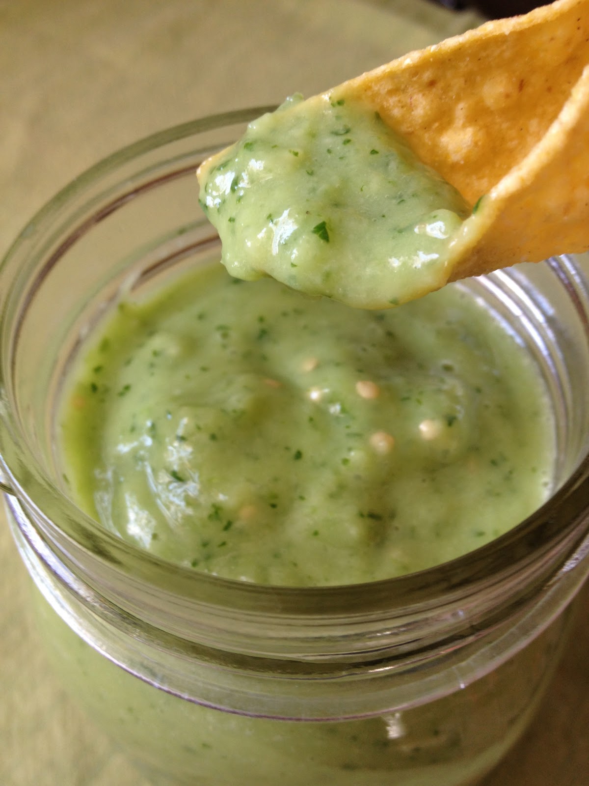 Savvy Style, Mindful Home Creamy Salsa Verde