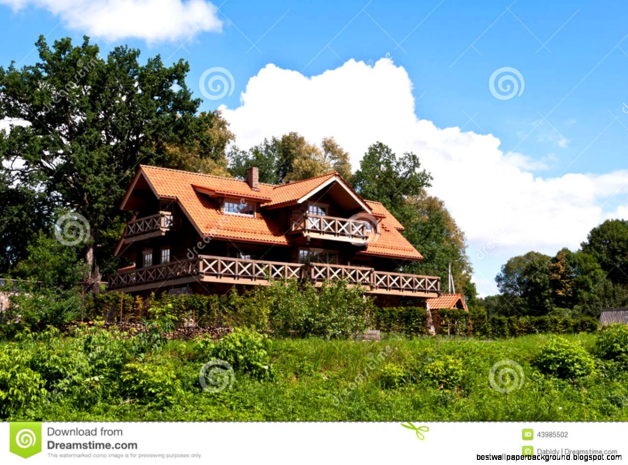 Big House In Nature Stock Photo Image 43985502 Big House In Nature Stock Photo Image 43985502