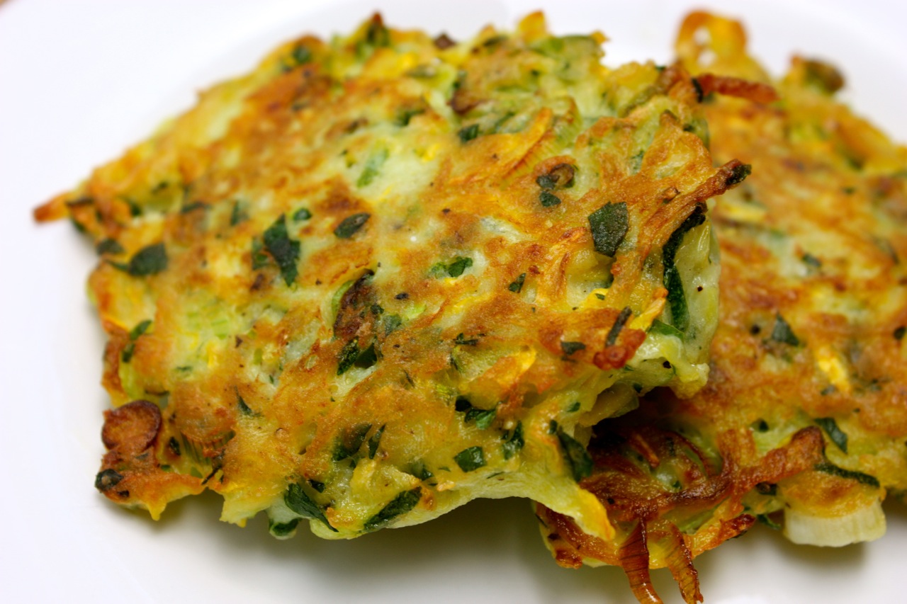 My Own Private Kitchen Summer Squash Fritters