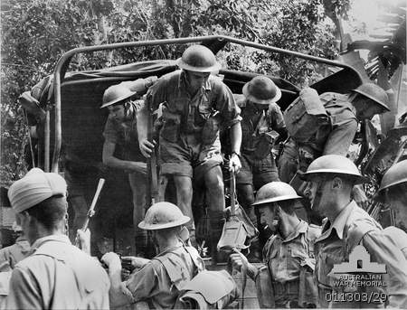 Battle of Malaya British Army in colour