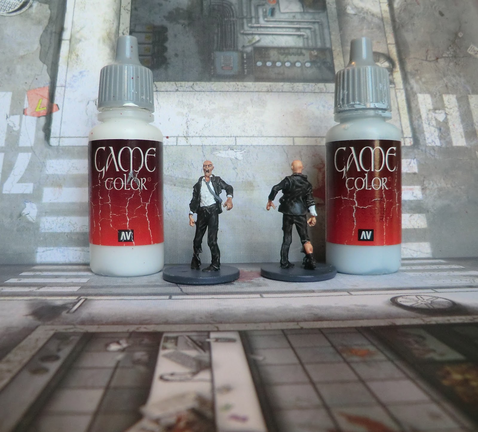 Warmaster Painting a zombie in twelve minutes an easy 'how to paint