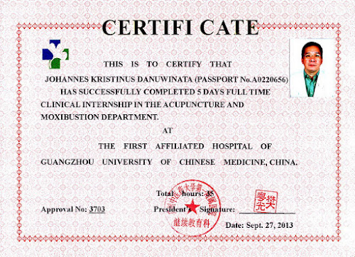 Sertifikat Guang Zhou