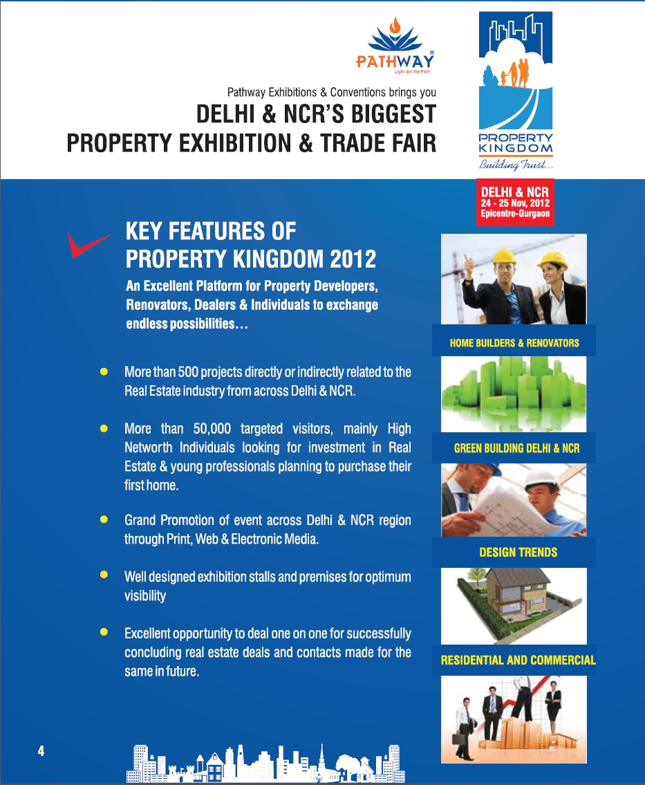Indian Real Estate Pathway Exhibitions Property Kingdom 2012 Delhi