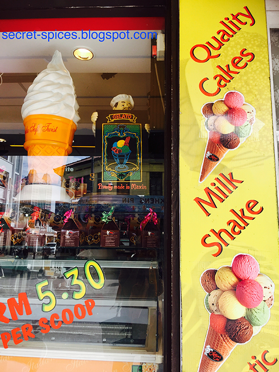 Secret Spices Maxim's Gelato Penang Road