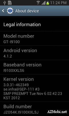 Install Leaked Android 4.1.2 Jelly Bean On Samsung Galaxy S II