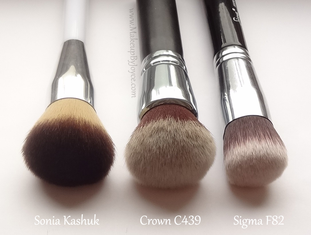 MakeupByJoyce ** ! Review + Comparison Crown Brush C442 Duo Fiber