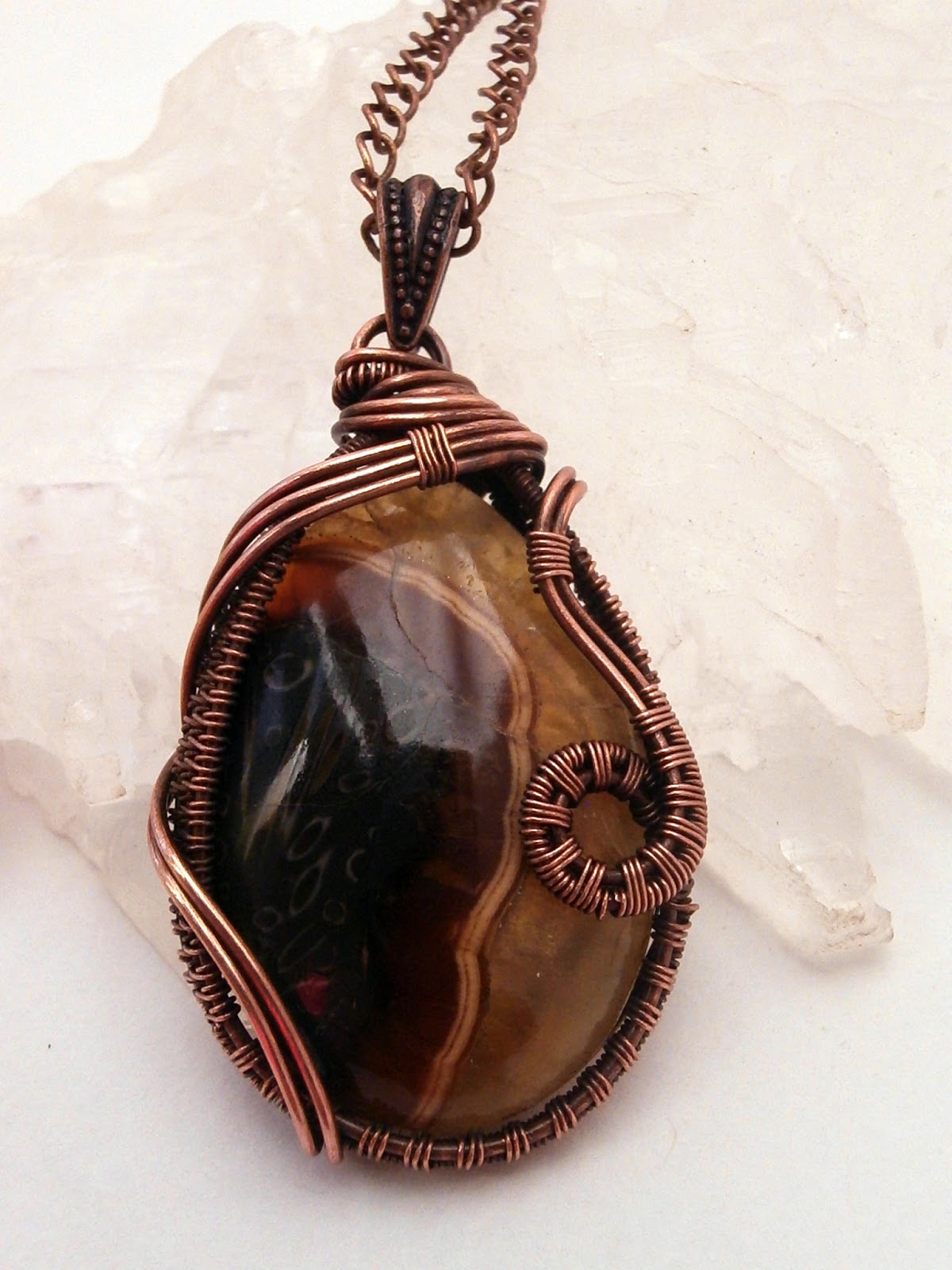 Perfectly Twisted Handmade Wire Wrapped Beaded and Gemstone Jewelry