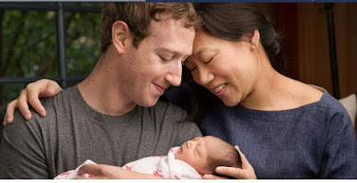Facebook Owner Mark's Daughter Max Born