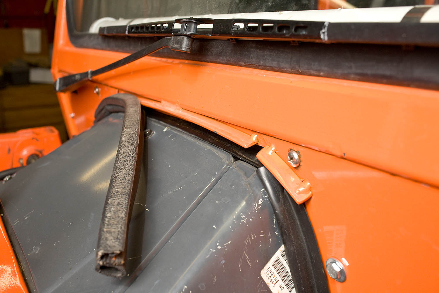 Life on Highway 9 Building a tractor cab.