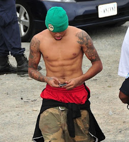 chris brown tattoo