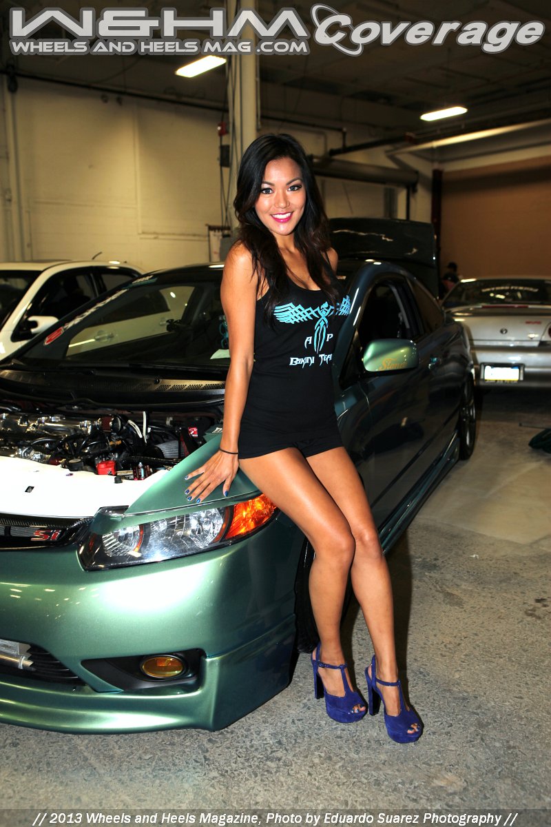W&HM / Wheels And Heels Magazine: Christine Elle at 2013 Tuner