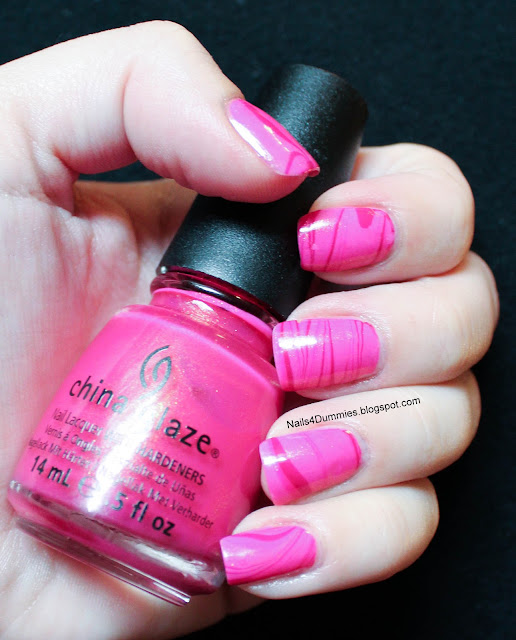 Polish Us Pink Breast Cancer Awareness Watermarble