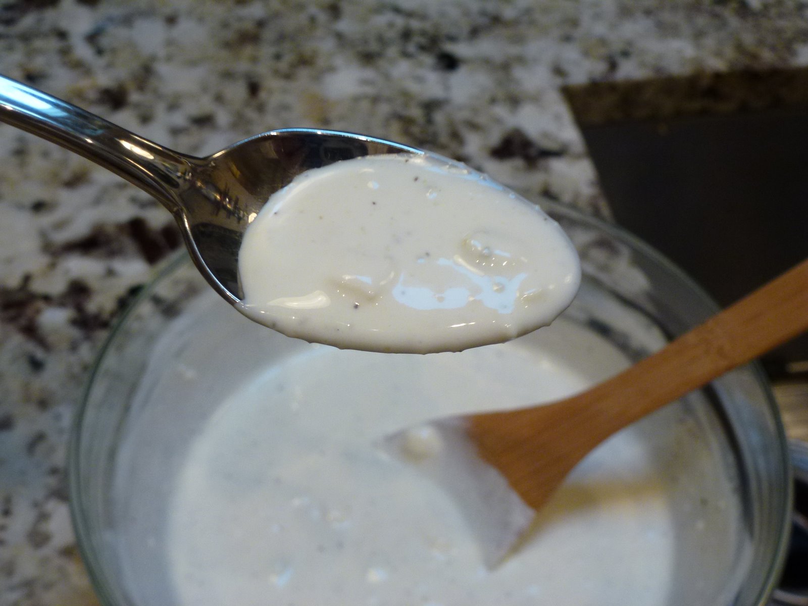 Hardly Housewives Buttermilk Blue Cheese Dressing