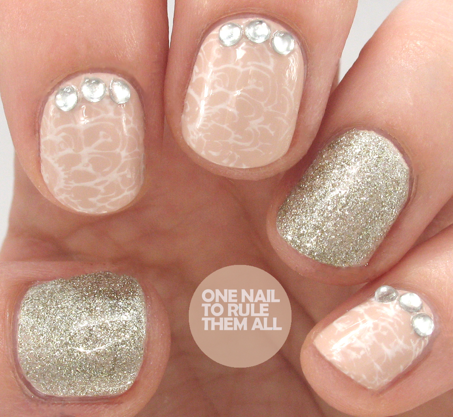 Glitter Stud Stamping One Nail To Rule Them All Bloglovin’