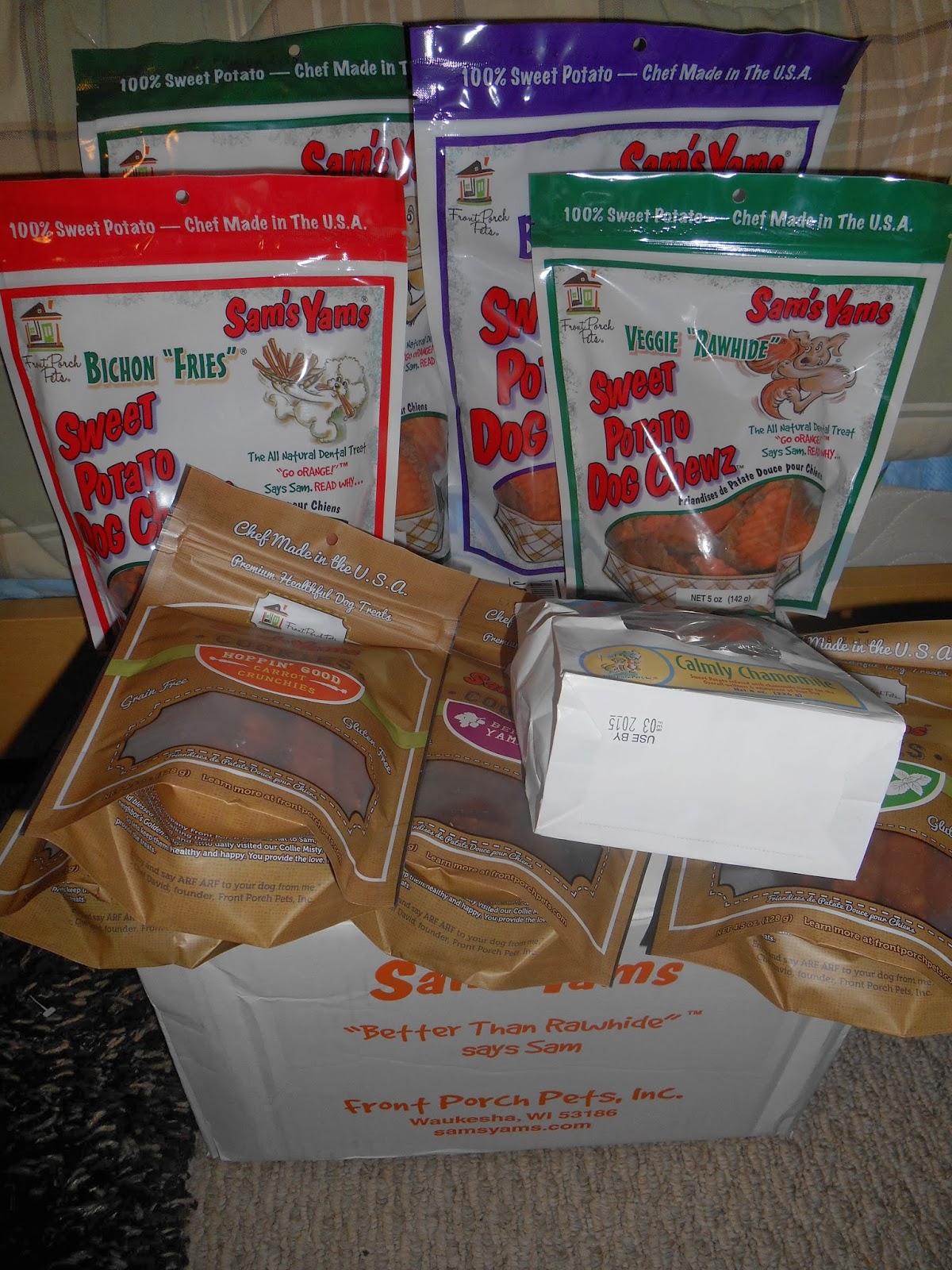 Hope's Cafe Front Porch Pets Sweet Potato Dog Chews Giveaway Petacular