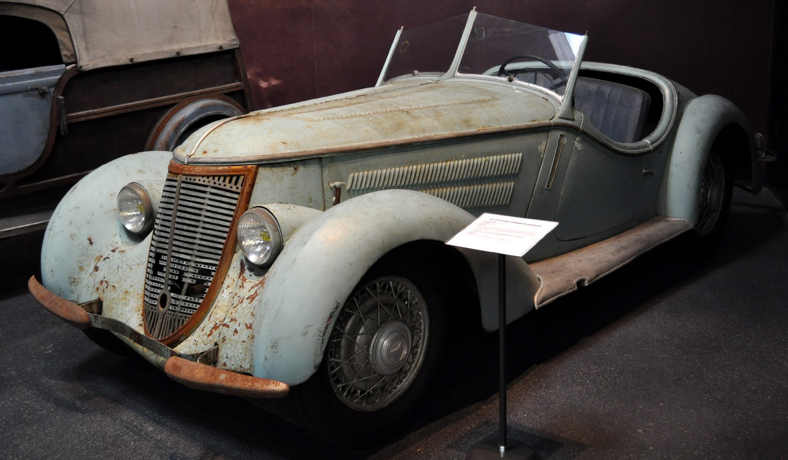 Just A Car Guy 1925 Auto Union Wanderer W25 Roadster From The Schlumpf Collection At The Mullin Museum