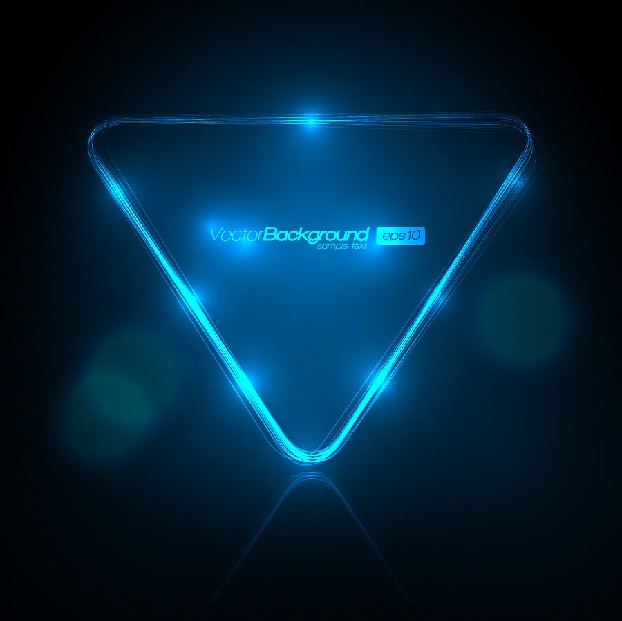 Free Vector がらくた素材庫 お洒落な光のラインの背景 Fashion Light Borders Backgrounds イラスト素材