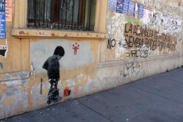street art in santiago de chile barrio brasil arte callejero stencil