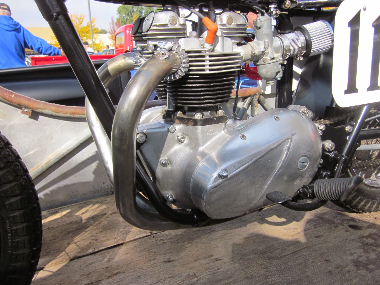 triumph bike trailer