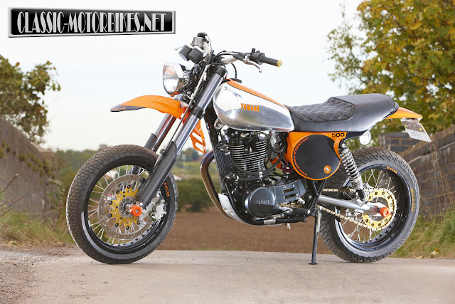 Racing Cafè: Yamaha XT 500 Supermoto by Dave Newitt honda cb 125 t wiring diagram 