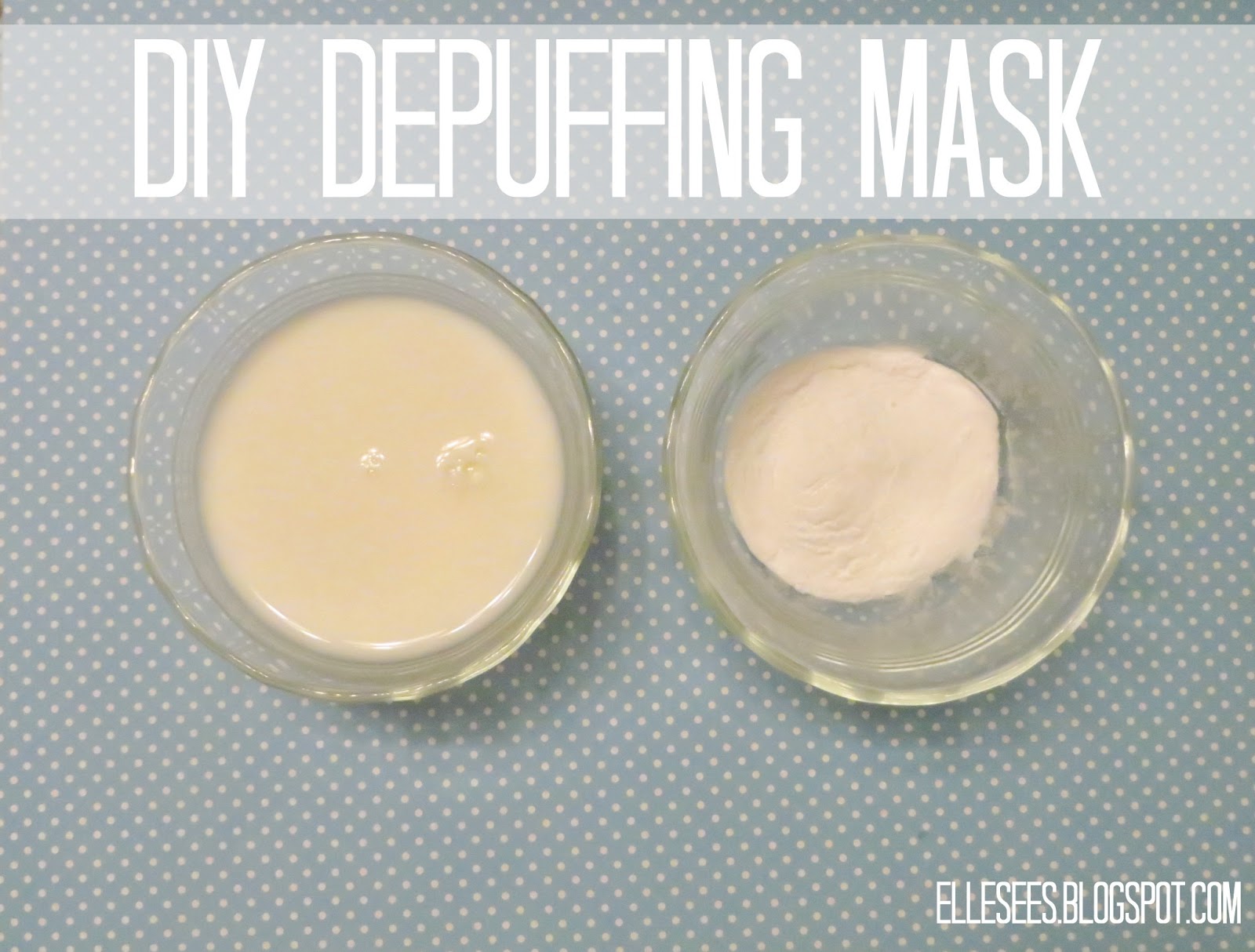 Elle Sees Beauty Blogger in Atlanta Beauty DIY Depuffing Mask
