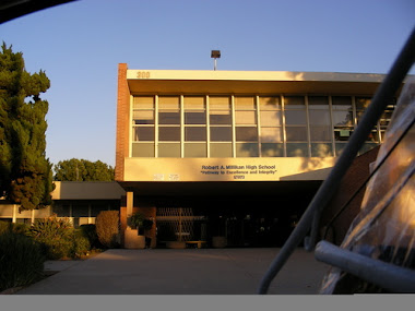 Front View of Robert A. Millikan High School, Long Beach