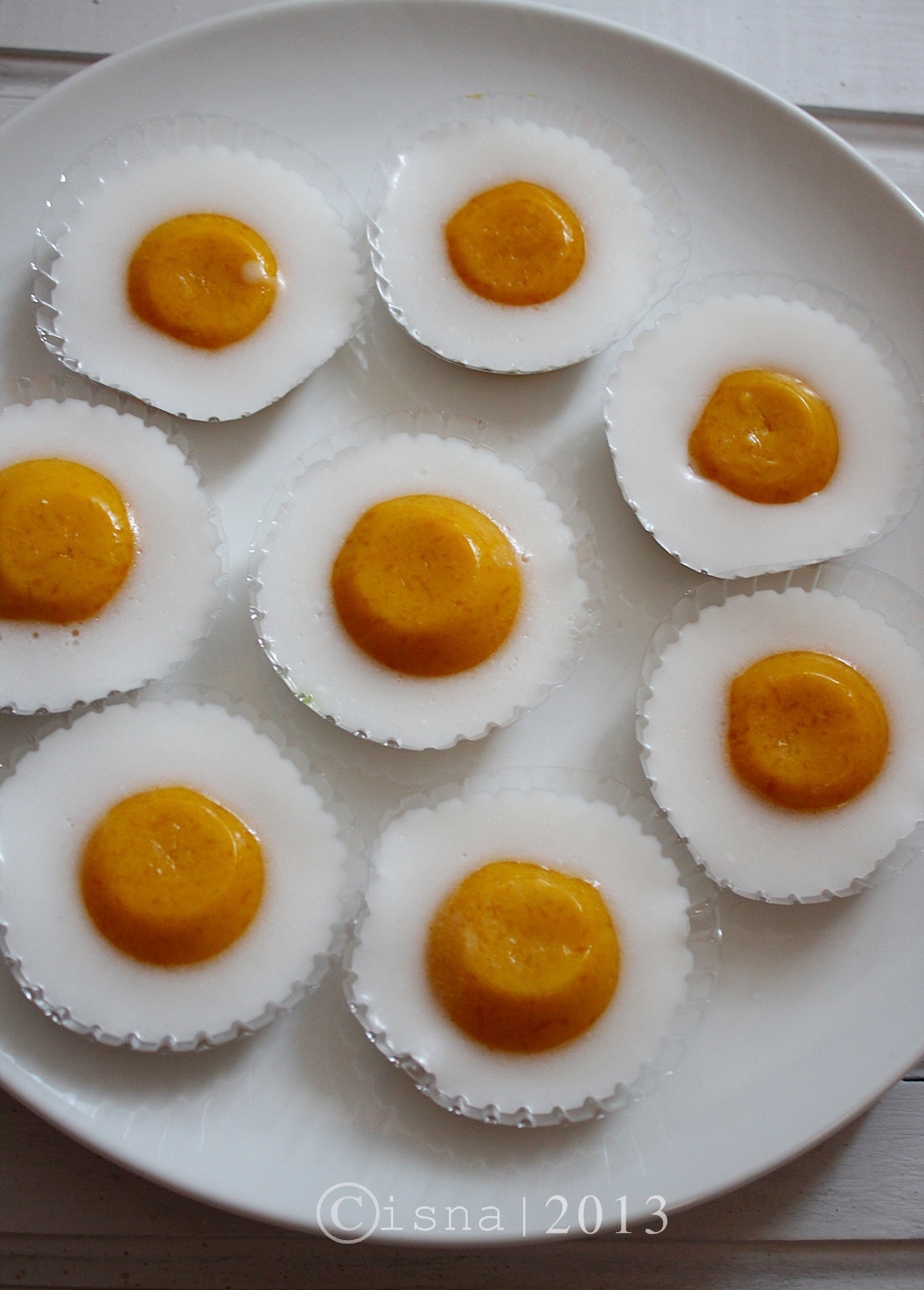 CobaCoba Yuk&hellip;.. PUDING TELUR CEPLOK &amp; PUKIS PANDAN COKLAT