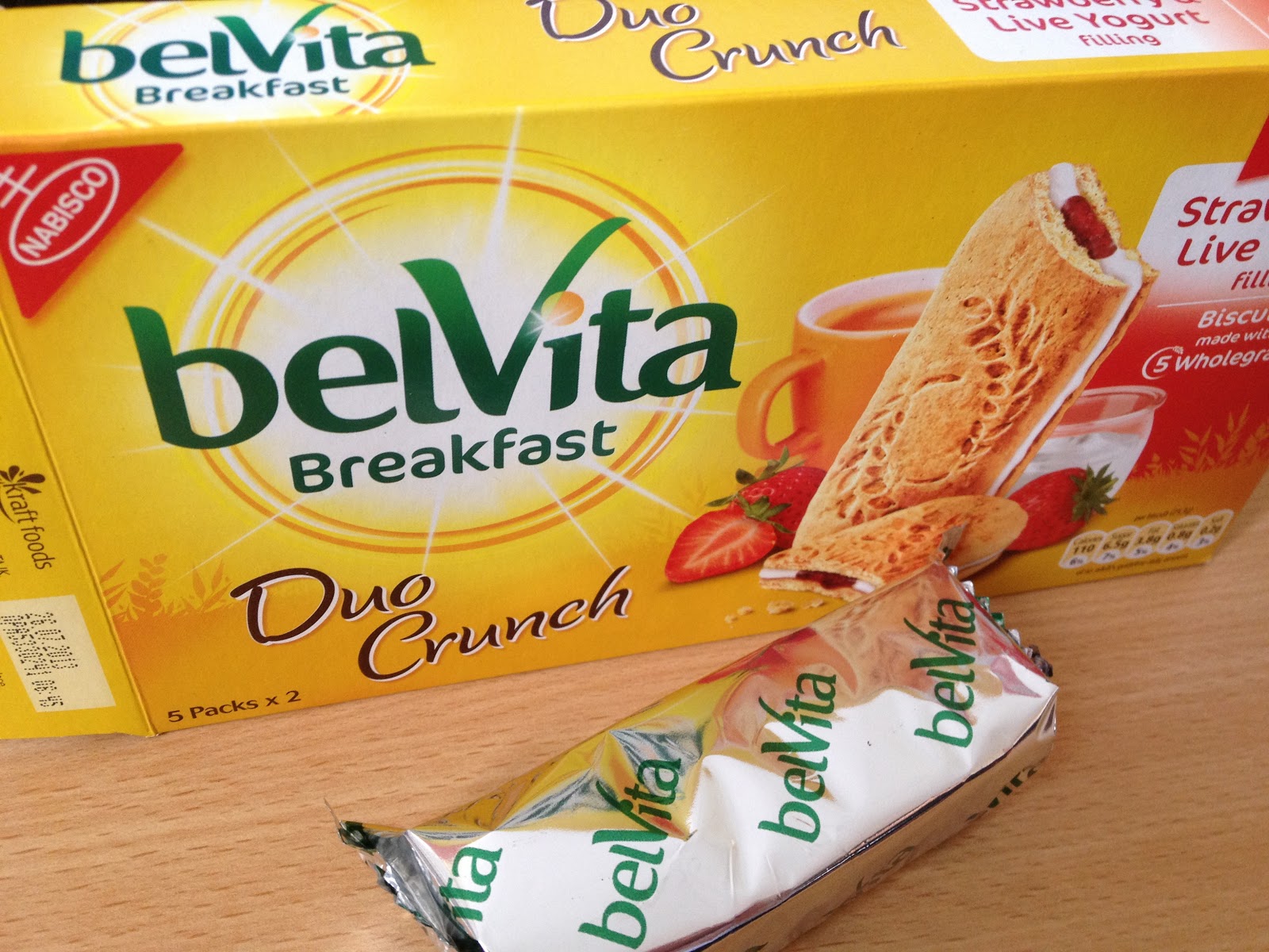 FOODSTUFF FINDS: Belvita Duo Crunch Breakfast Biscuits - Strawberry and ...