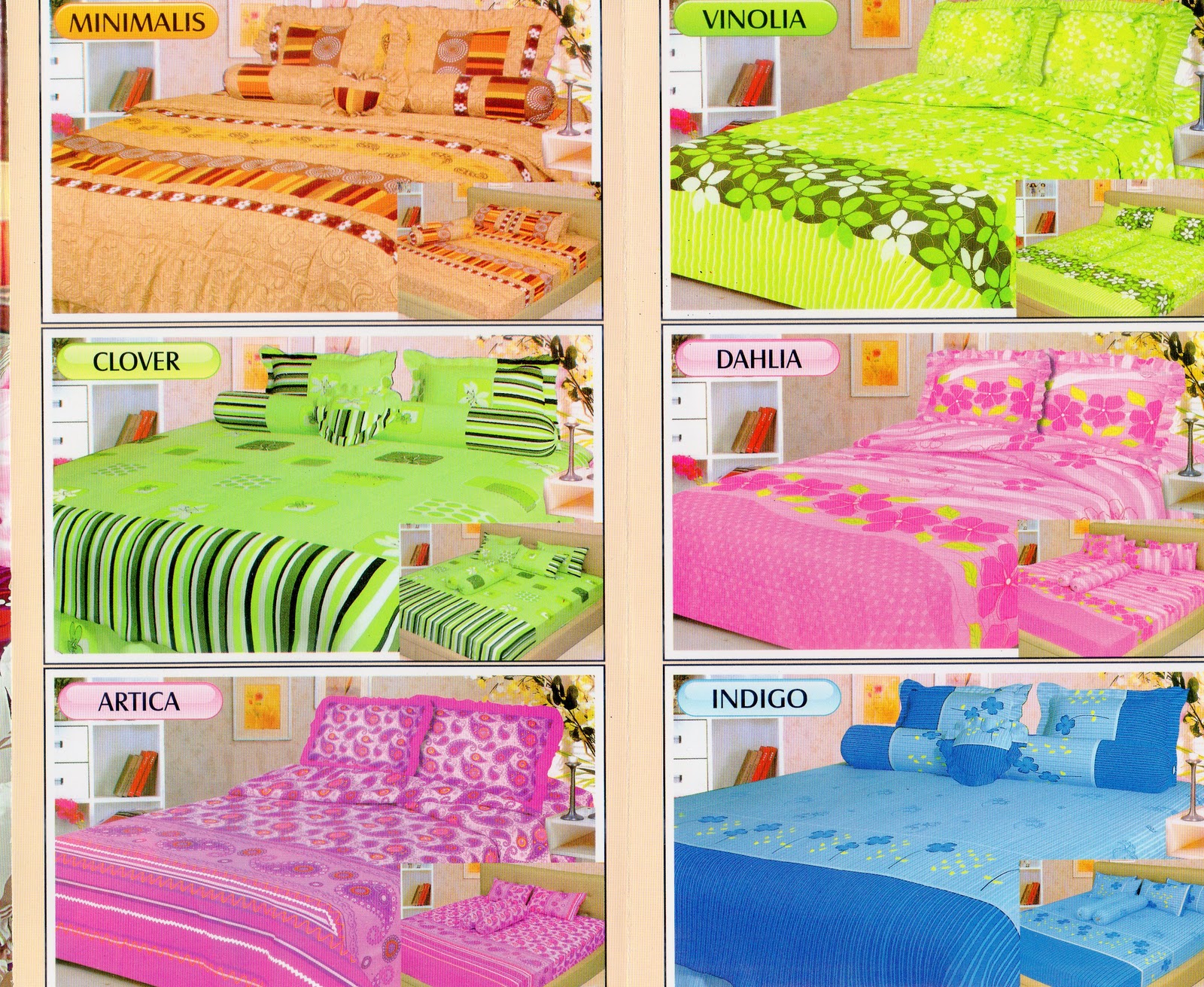 Digital Catalog Bed Sheet &amp; Bed Cover MY LOVE Lady Rose