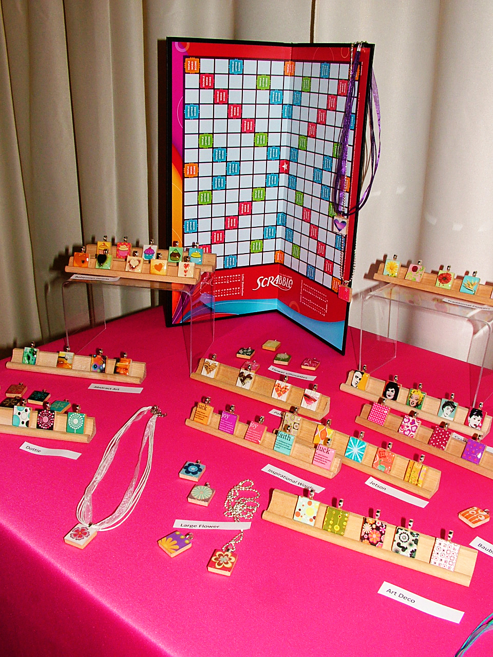 handmade resin jewelry by Katherine Swift ACRE Orlando jewelry booth
