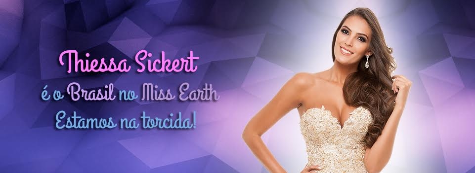 Thiessa Sickert Miss Terra Brasil 2015 em fotos oficiais