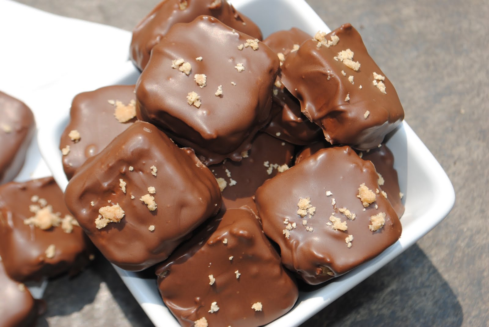 Peanut ButterFinger Bites Shugary Sweets