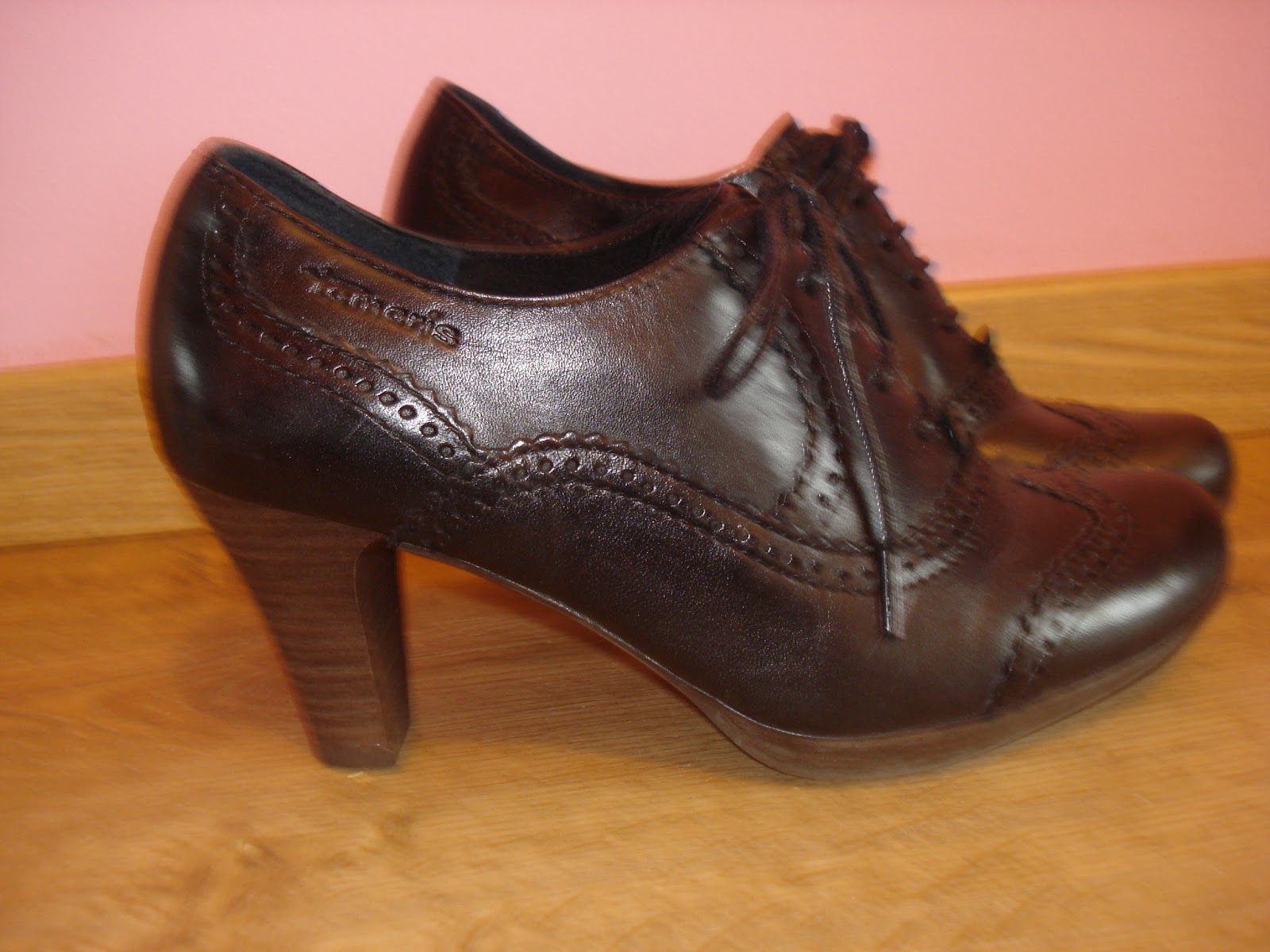 richelieu talon femme