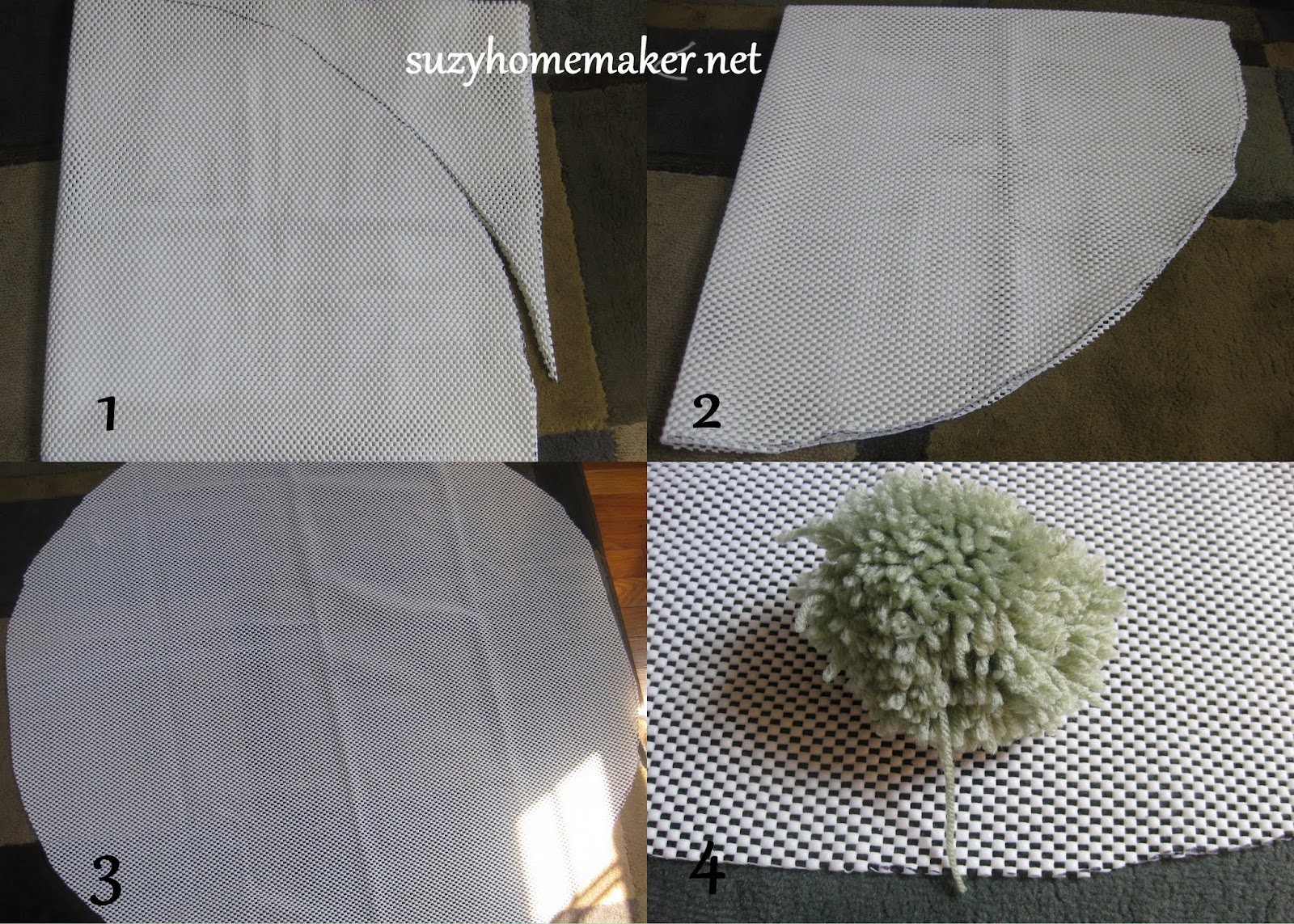 pom pom rug! suzy+co