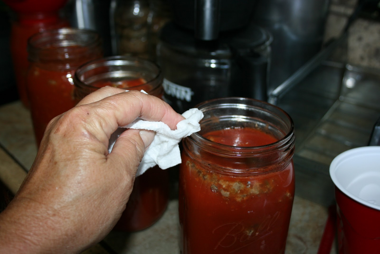 Challenged Survival Canning Meatloaf for Meals in a Jar