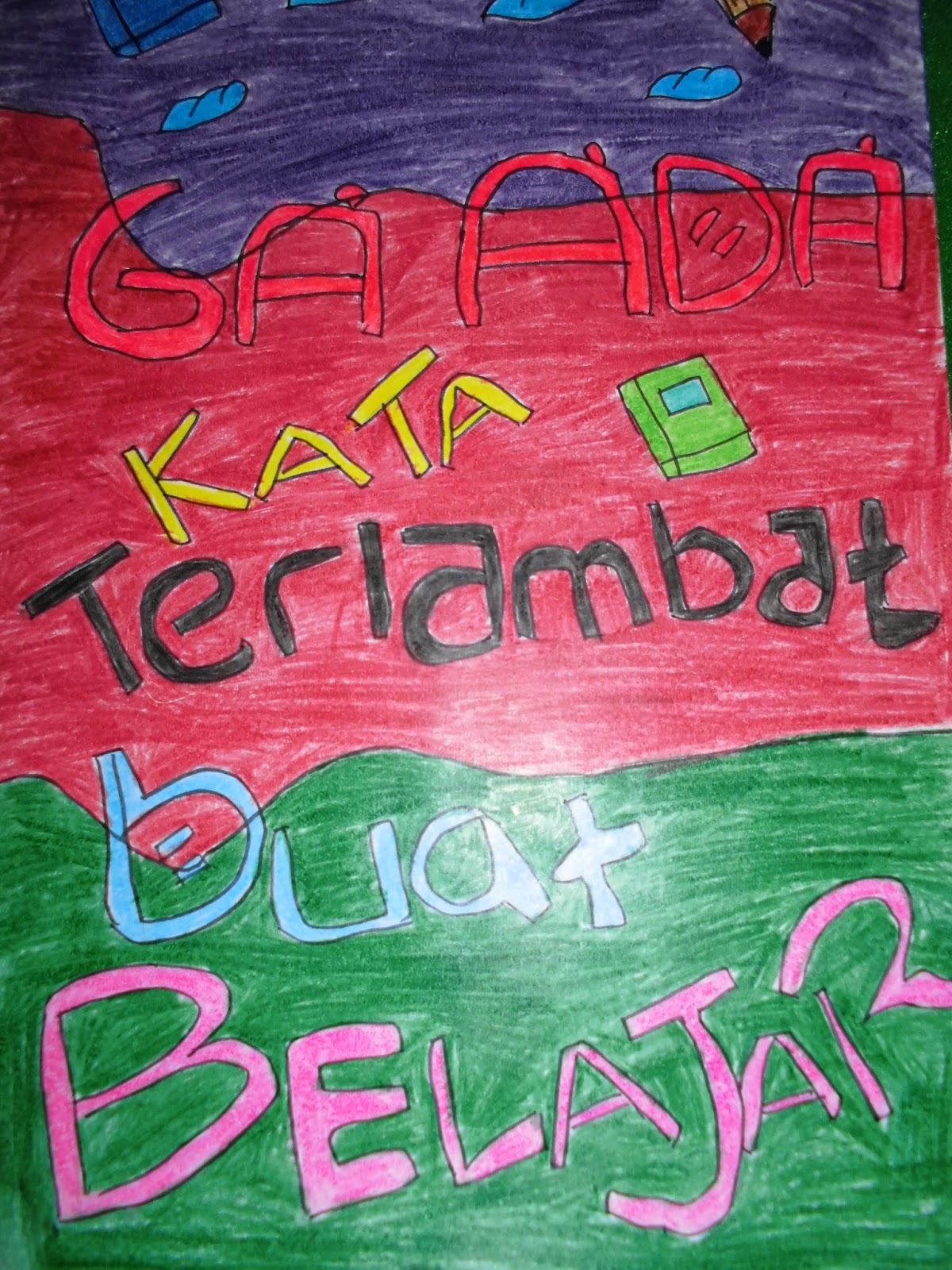 KUMPULAN SLOGAN SISWA KELAS 8H Pendidikan Bahasa, Sastra