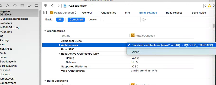 updating a cocos2d iphone application to a 64 bit architecture