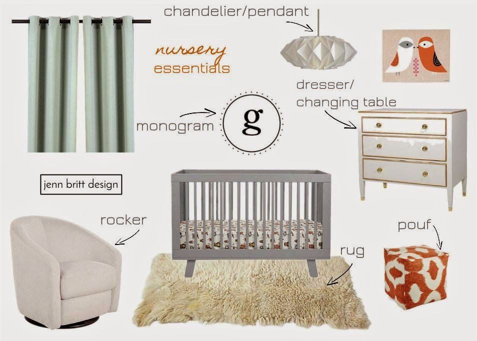 essential nursery items