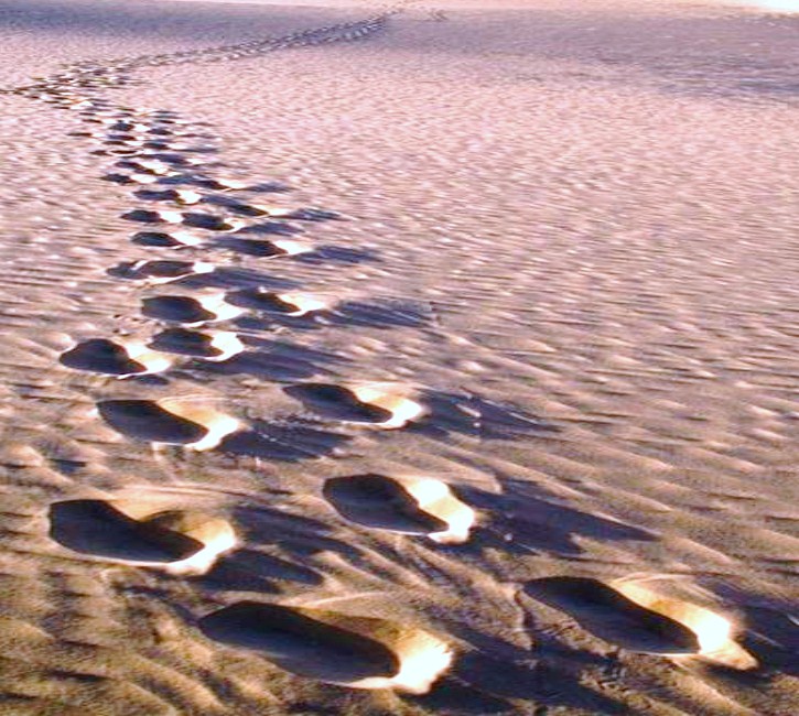 Caminho no deserto