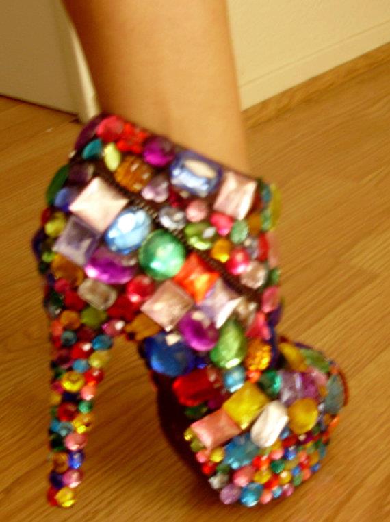 diy rhinestone boots