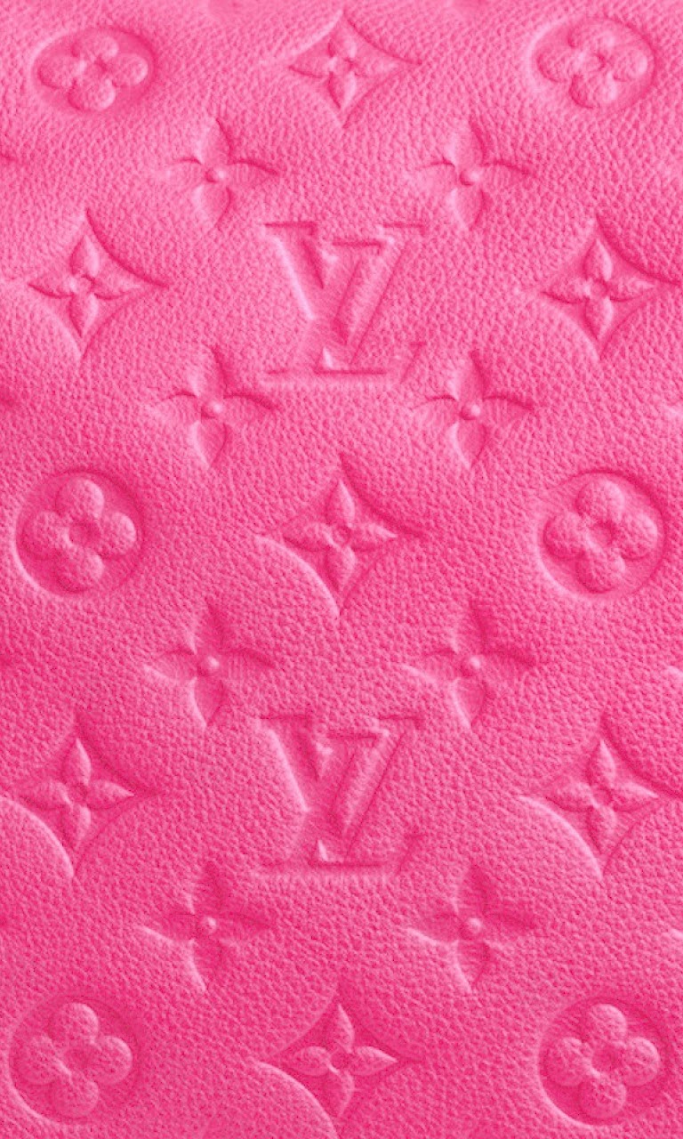 Galaxy Note HD Wallpapers: Pink Leather Louis Vuitton Patterns