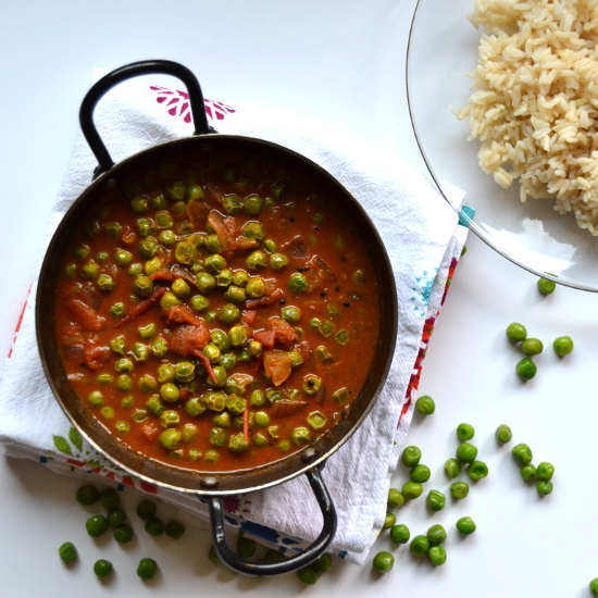 Green Peas Masala How To Make Kerala Style Green Peas Masala Forks