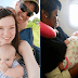 Stranger's act of kindness towards new mom with crying baby on a plane goes viral 