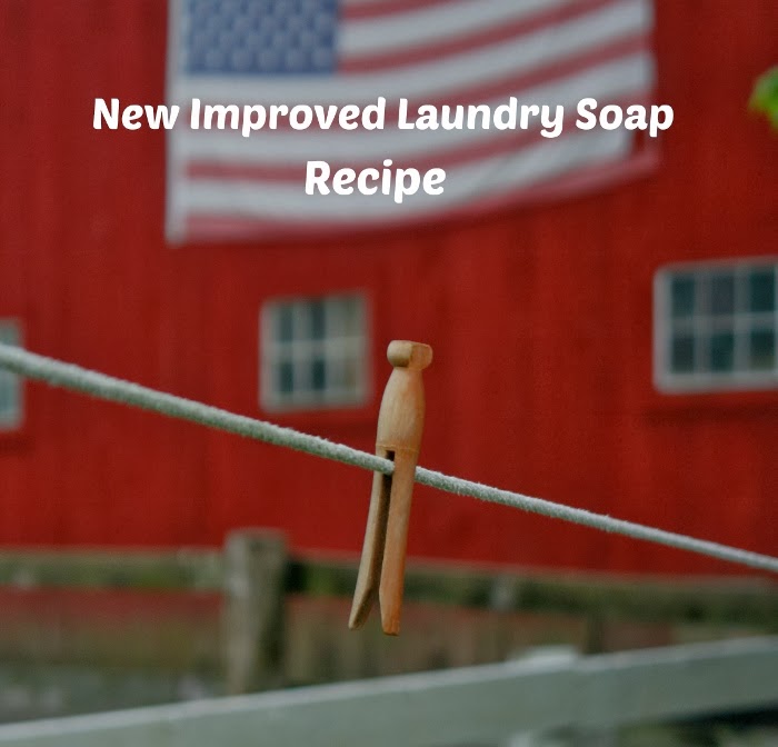 Front Forty Farm NewImproved Laundry Soap Recipe