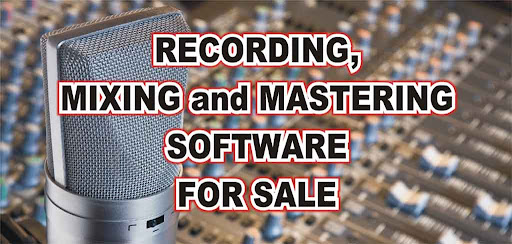RECORDING, MIXING DAN MASTERING SOFTWARE FOR SALE
