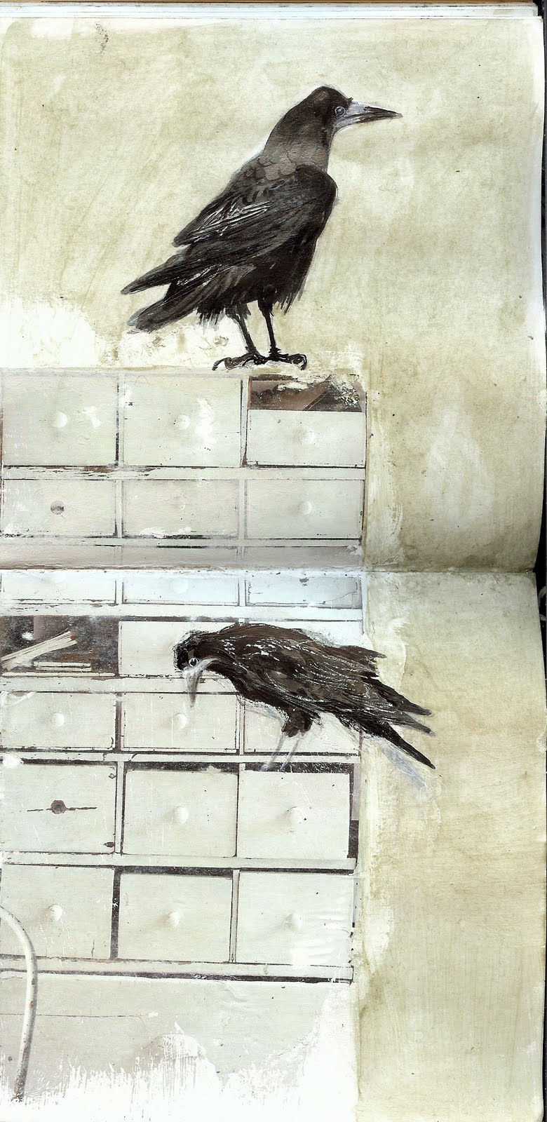 Sue Brown Printmaker SKETCH BOOK PRACTICE