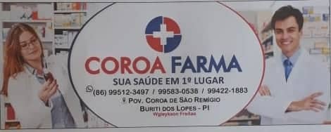 COROA FARMA EM COROA DE SÃO REMIGIO